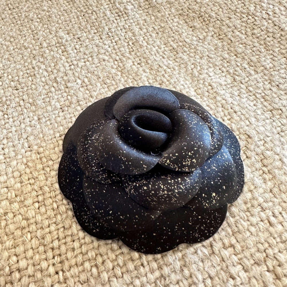 Authentic Chanel Camellia Size 2”